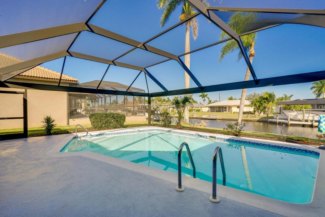 Waterfront Cape Coral Home With Private Pool! Экстерьер фото