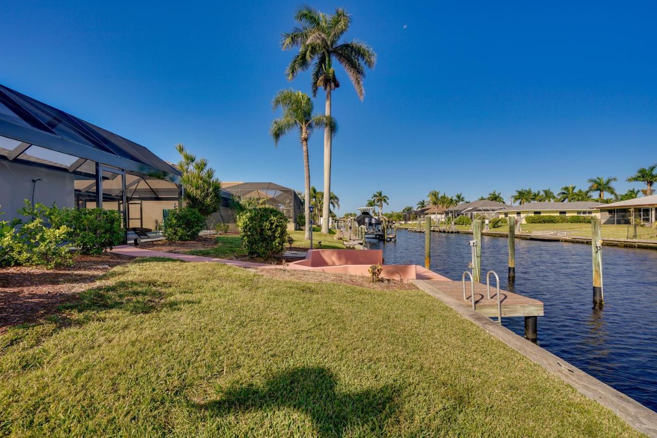 Waterfront Cape Coral Home With Private Pool! Экстерьер фото