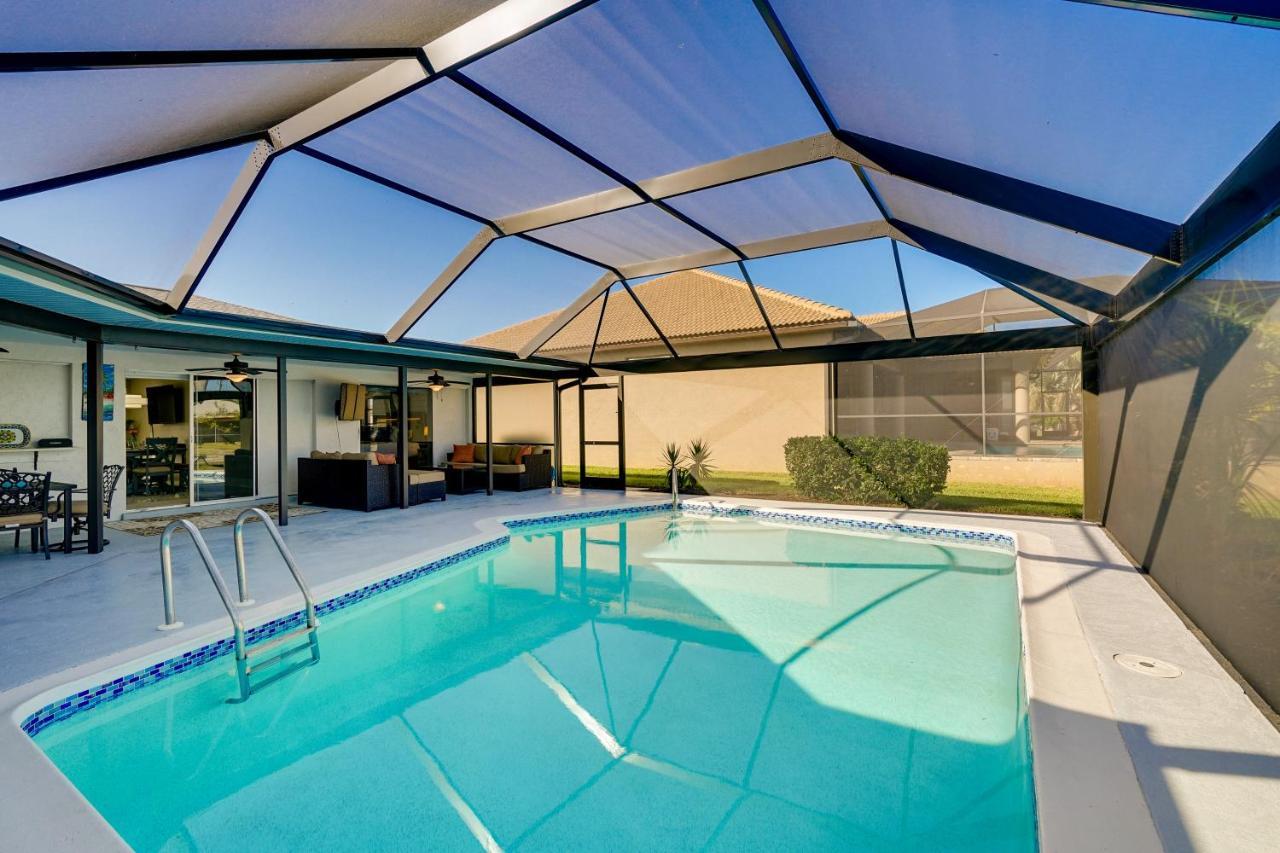 Waterfront Cape Coral Home With Private Pool! Экстерьер фото