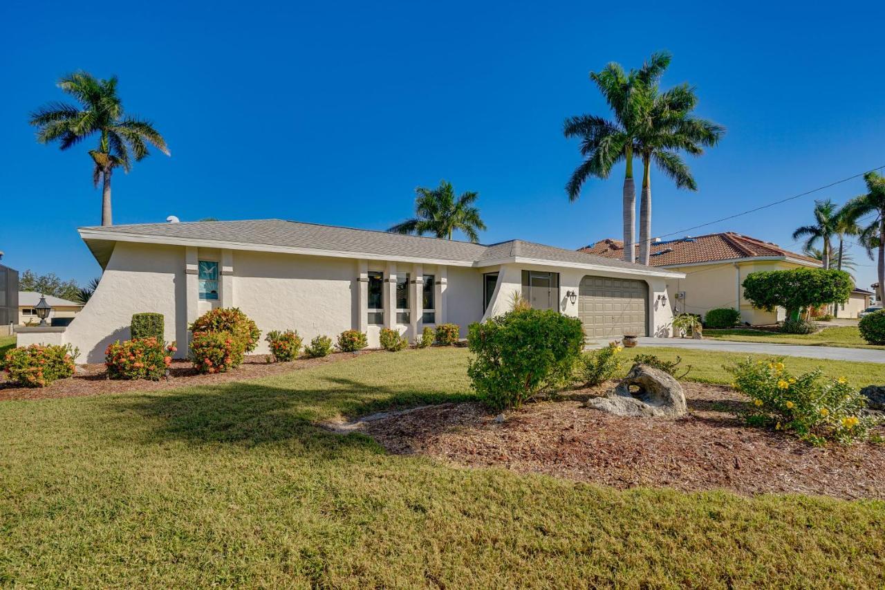 Waterfront Cape Coral Home With Private Pool! Экстерьер фото